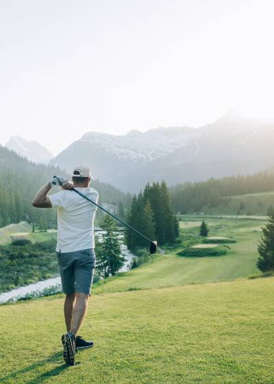 Golf Urlaub im Burg Hotel in Lech am Arlberg