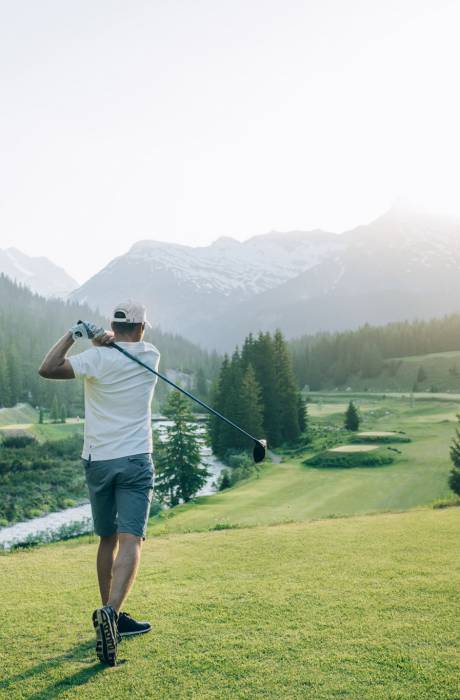 Golf Urlaub im Burg Hotel in Lech am Arlberg