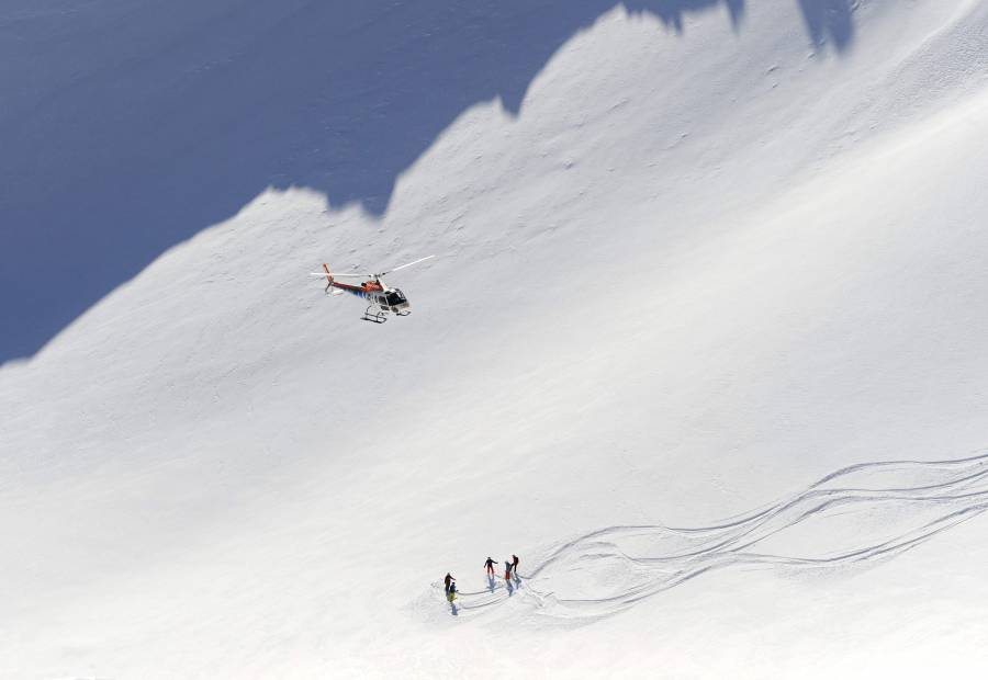 A bird’s eye view - Burg Hotel Oberlech