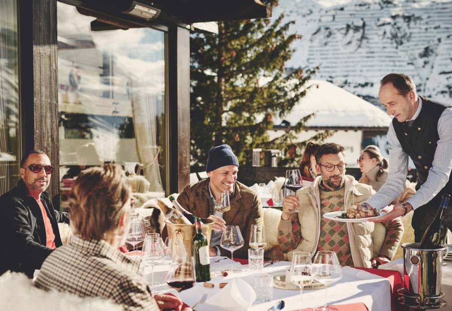 Fine Dining mit Weinbegleitung im BURG Hotel Lech am Arlberg